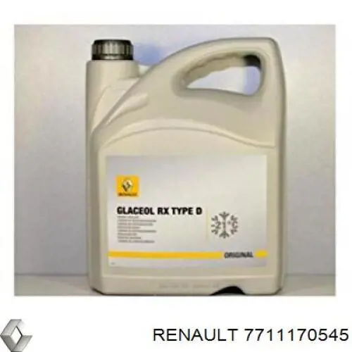 Охлаждающая жидкость Renault (RVI) 7711170545
