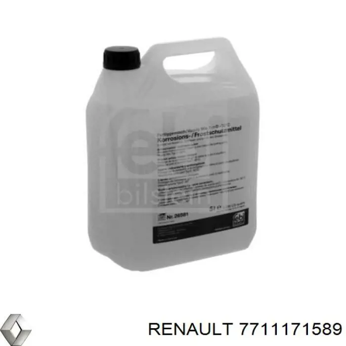 7711171589 RENAULT Liquido refrigerante original y equivalente