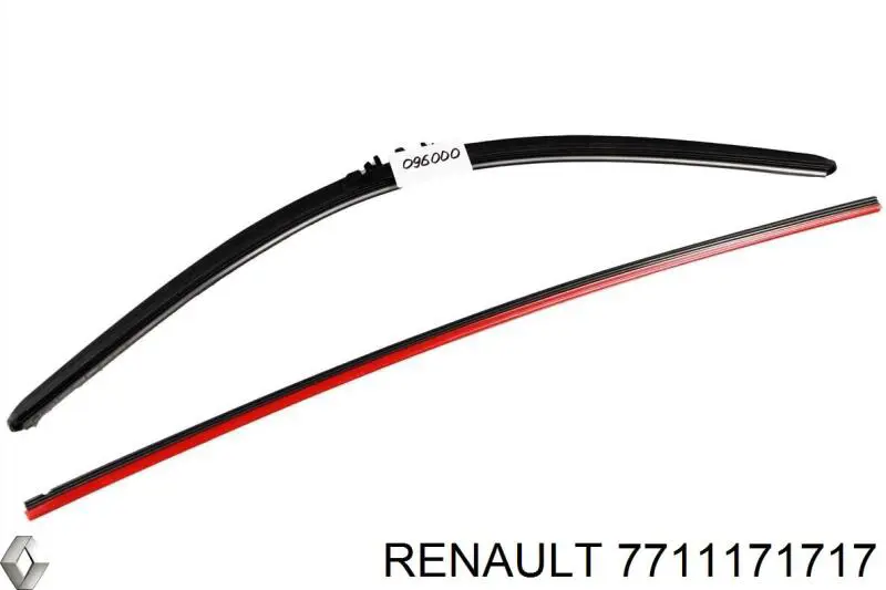 Щетка-дворник заднего стекла 7711171717 Renault (RVI)