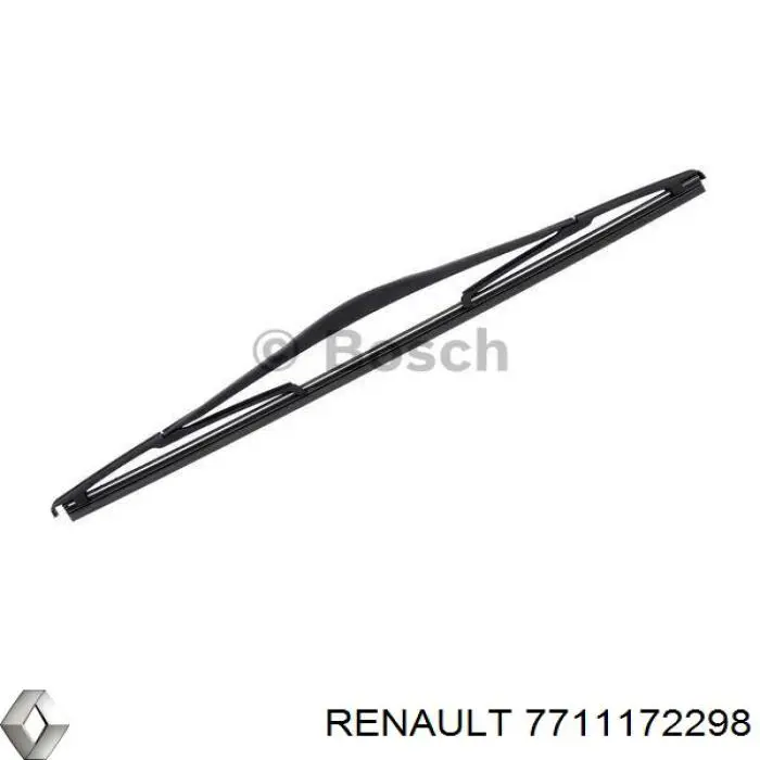 7711172298 Renault (RVI) щетка-дворник заднего стекла