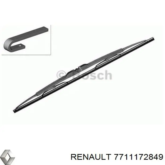 дворник заднего стекла Renault (RVI) 7711172849 цена, от 5.72 USD