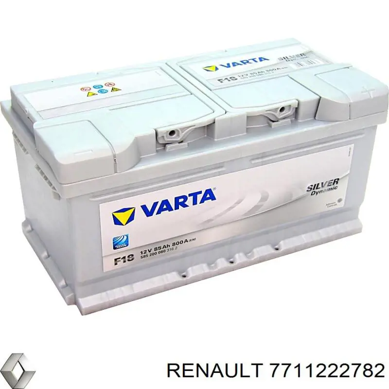 7711222782 Renault (RVI) Аккумуляторная батарея