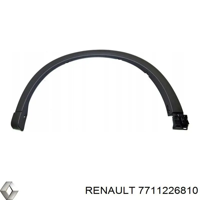 Купить 7711226810 Renault (RVI) Задние брызговики