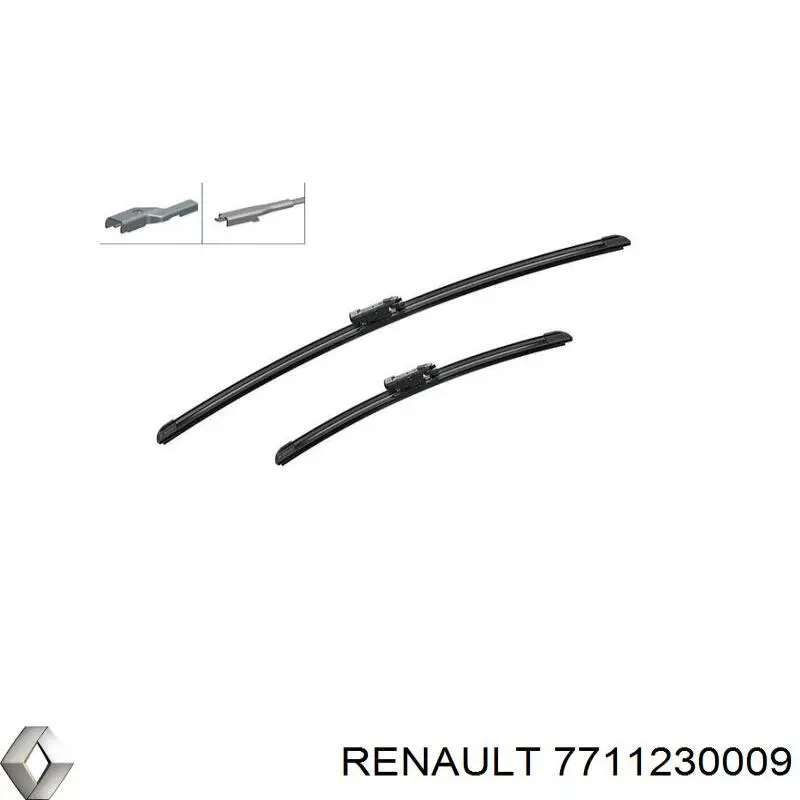 Дворники Renault (RVI) 7711230009 цена, от 20.97 USD
