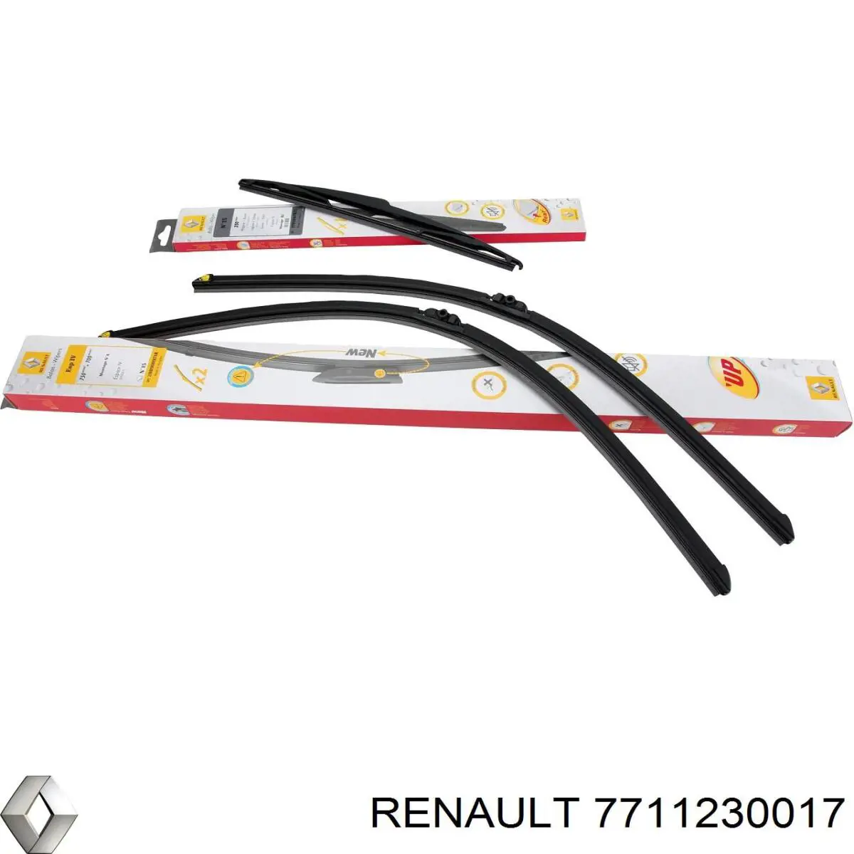 Щетки стеклоочистителя 7711230017 Renault (RVI)