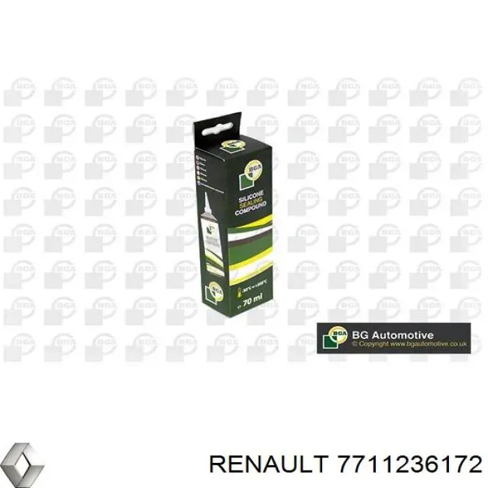 Sellador de cárter de aceite 7711236172 Renault (RVI)