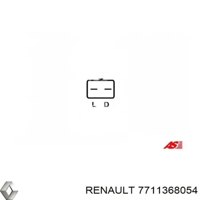 7711368054 Renault (RVI) генератор