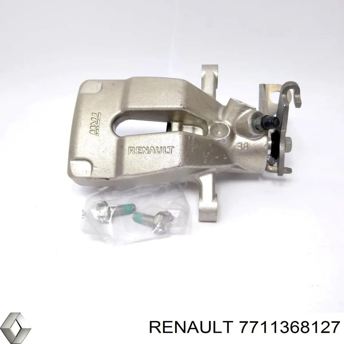 Суппорт тормозной передний правый 7711368127 Renault (RVI)