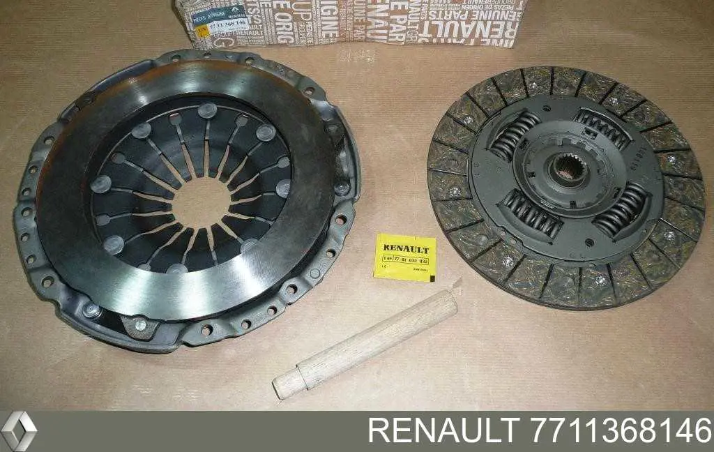 7711368146 Renault (RVI) kit de embraiagem (3 peças)