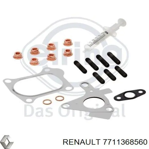 Turbocompresor 7711368560 Renault (RVI)