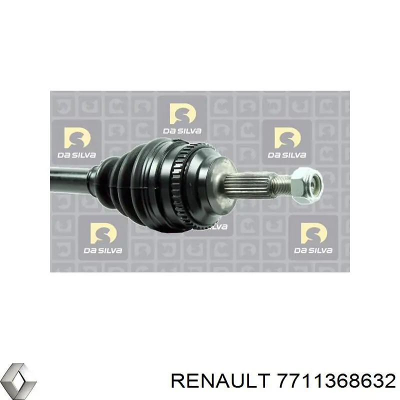 Compre 7711368632 Renault (RVI) Semieixo (acionador) dianteiro esquerdo