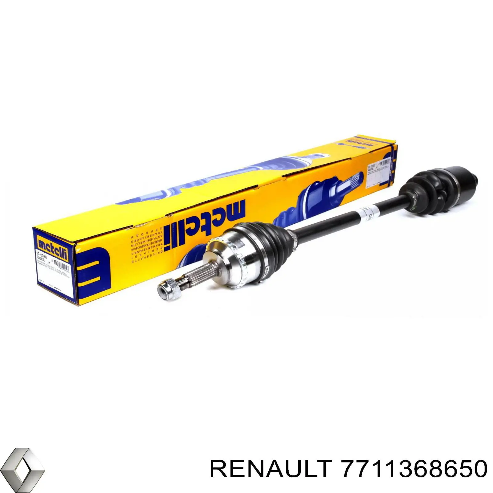 Купить 7711368650 Renault (RVI) Вал приводной правый