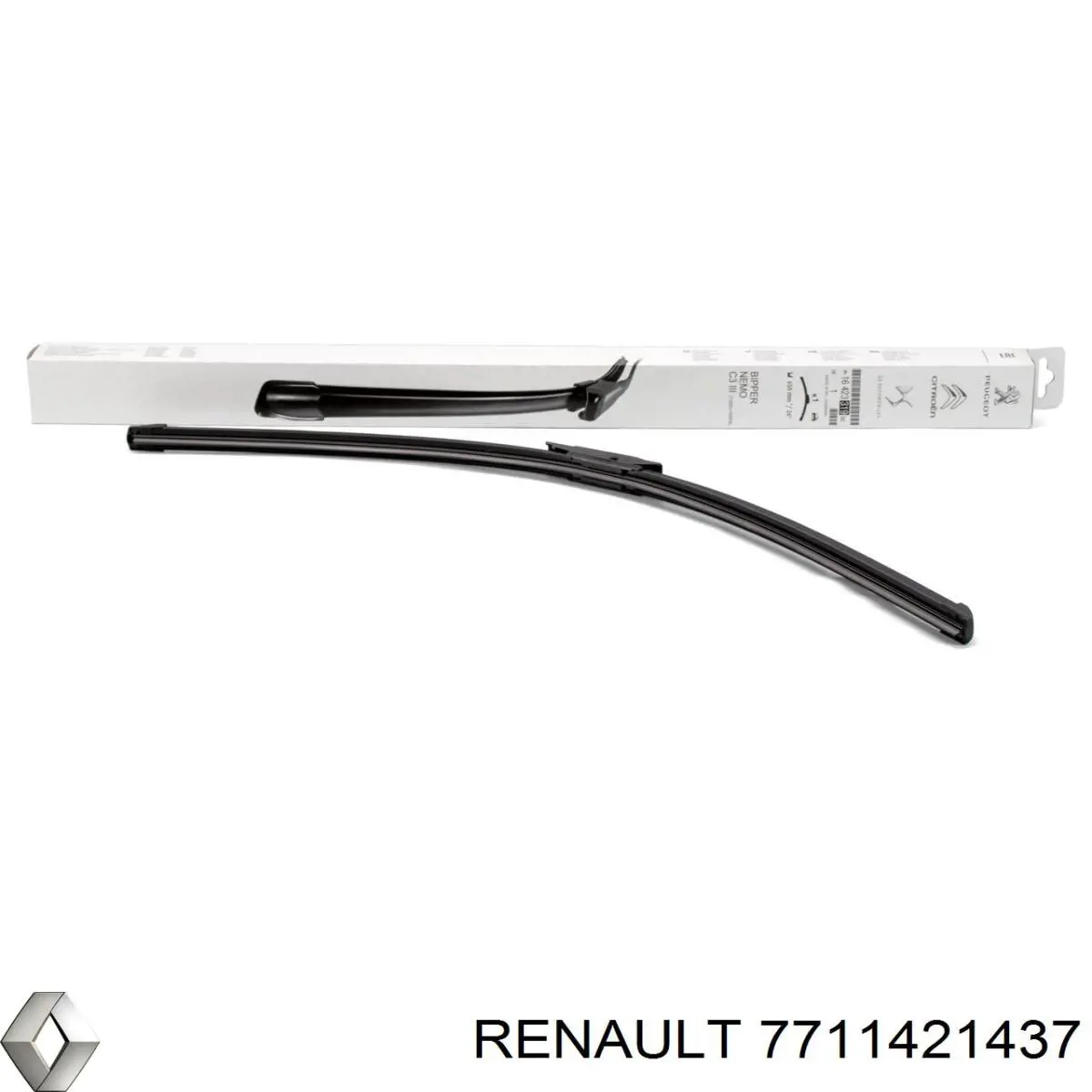 Щетки стеклоочистителя 7711421437 Renault (RVI)