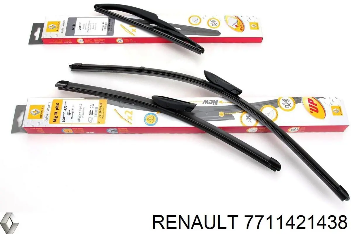 Стеклоочистители лобового стекла Renault (RVI) 7711421438