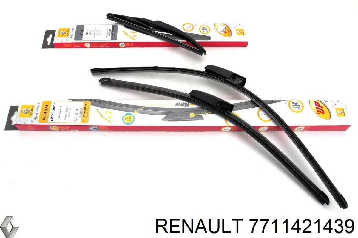 Купить 7711421439 Renault (RVI) Бесконтактные дворники