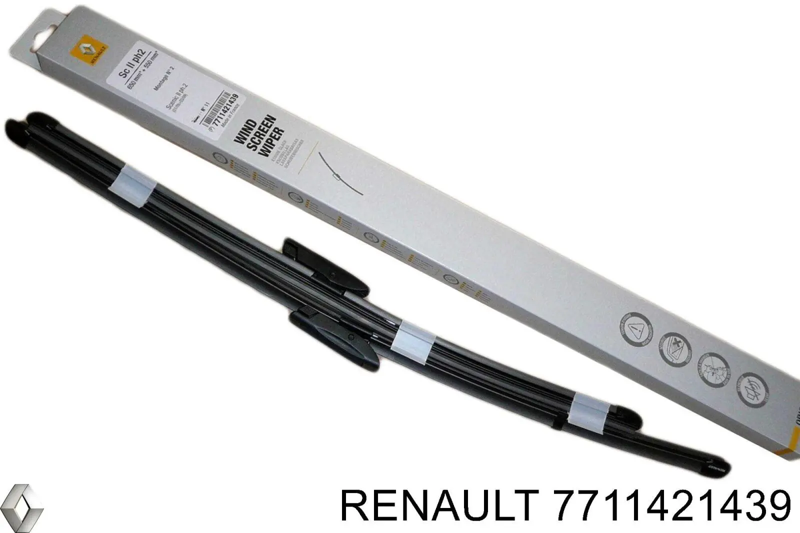 Стеклоочистители лобового стекла Renault (RVI) 7711421439
