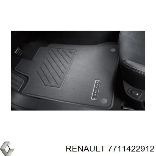 7711422912 Renault (RVI) Автоковрики