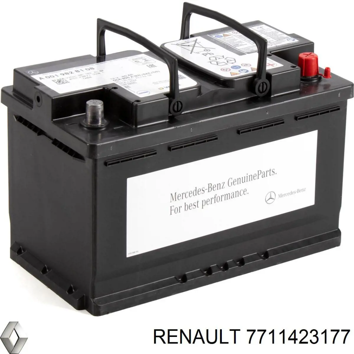 Аккумулятор Renault (RVI) 7711423177
