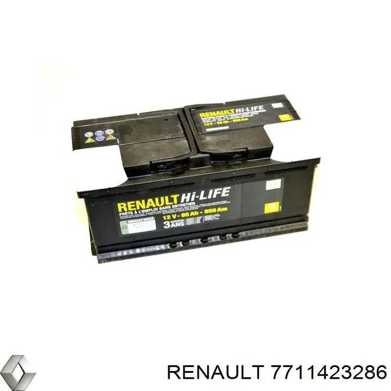 Аккумулятор автомобильный Renault (RVI) 7711423286 цена, от 179.14 USD