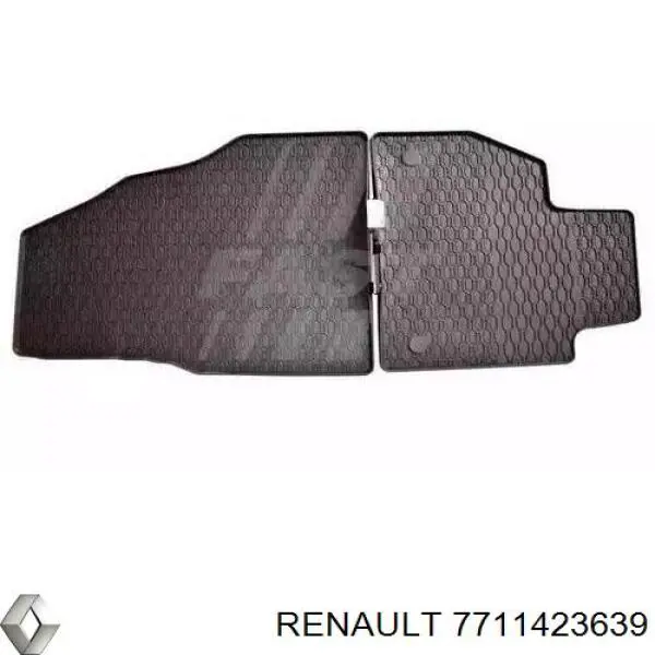 7711423639 Renault (RVI) коврик передний, комплект из 2 шт.