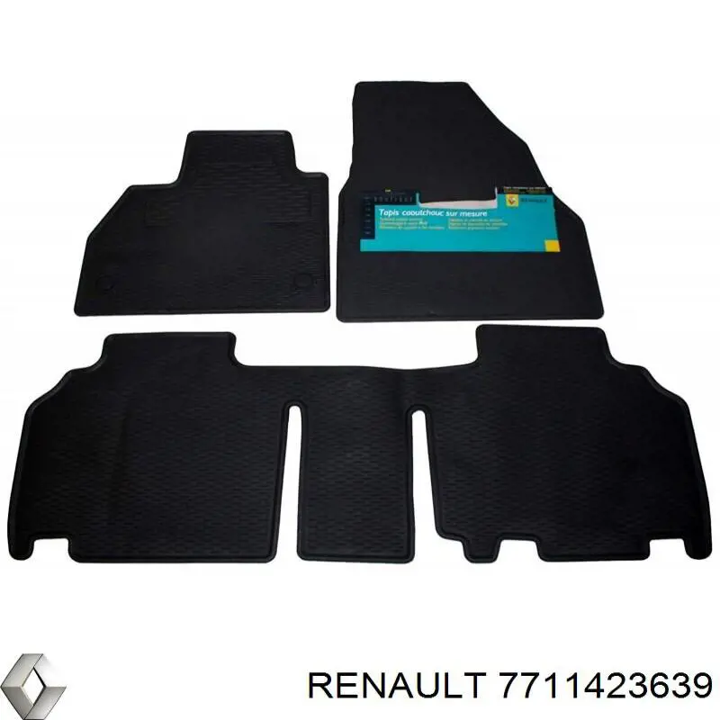 Коврики в салон передние Renault (RVI) 7711423639 цена, от 15.96 USD
