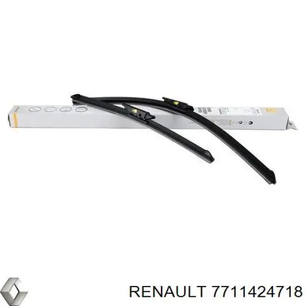 7711424718 Renault (RVI) limpa-pára-brisas do pára-brisas, kit de 2 un.