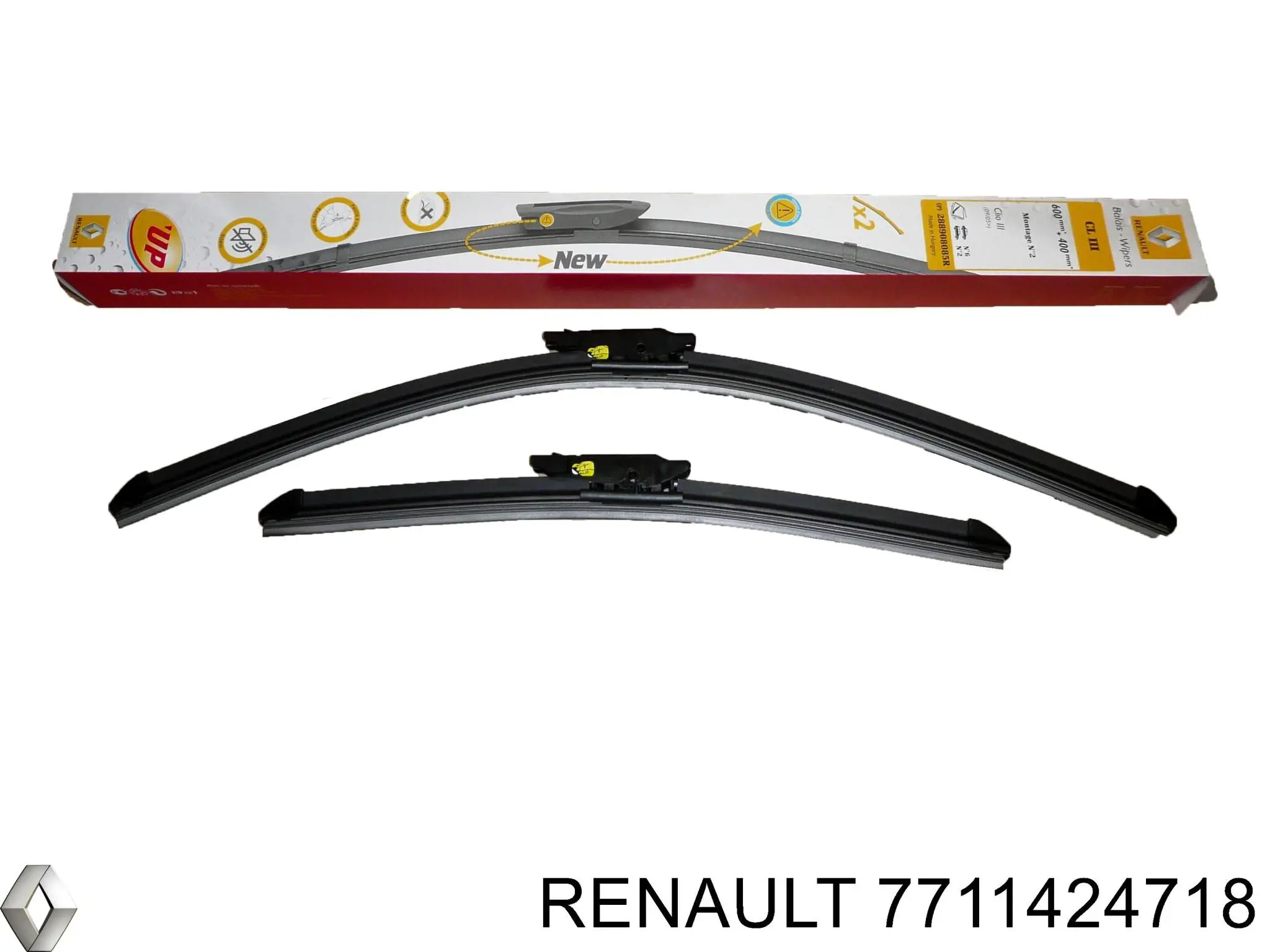 Купить 7711424718 Renault (RVI) Бесконтактные дворники