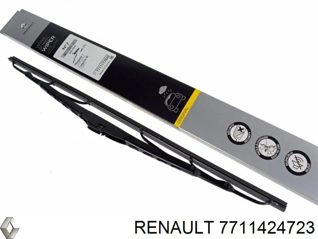 Щетки стеклоочистителя 7711424723 Renault (RVI)