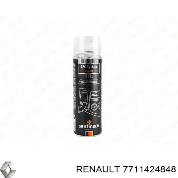 Купить 7711424848 Renault (RVI) Аэрозольный очиститель систем кондиционирования