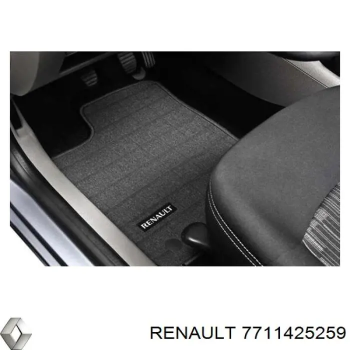 7711425259 Renault (RVI) коврики передние + задние, комплект