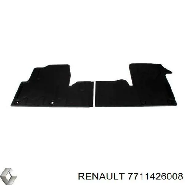 Коврики в салон передние Renault (RVI) 7711426008 цена, от 74.60 USD