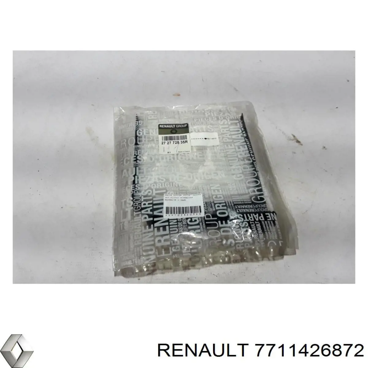 Купить 7711426872 Renault (RVI) Фильтр салона угольный