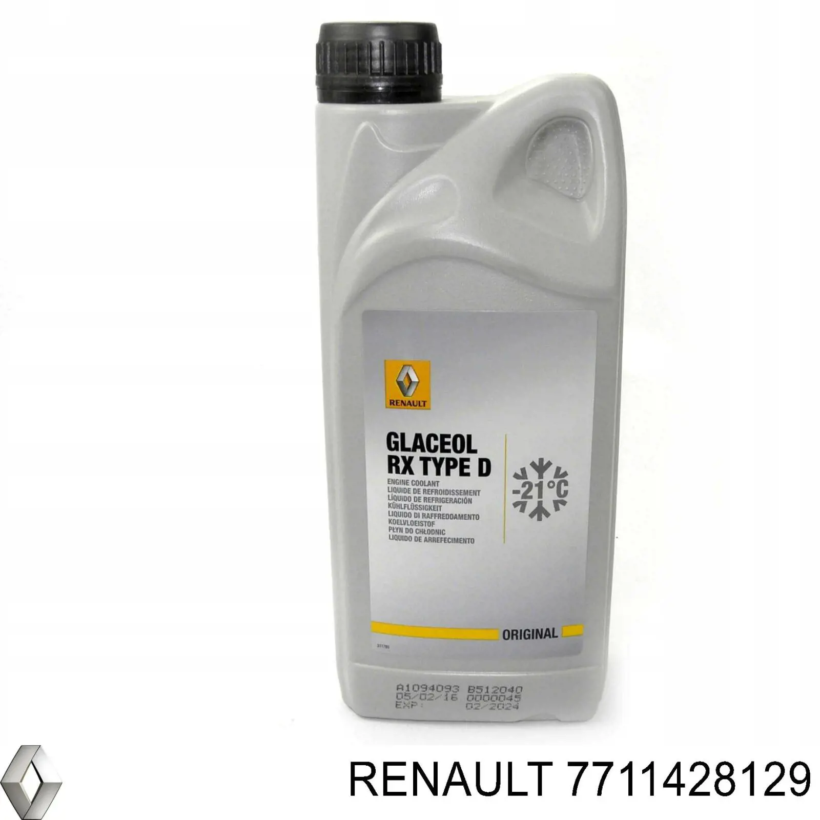 Охлаждающая жидкость Renault (RVI) 7711428129