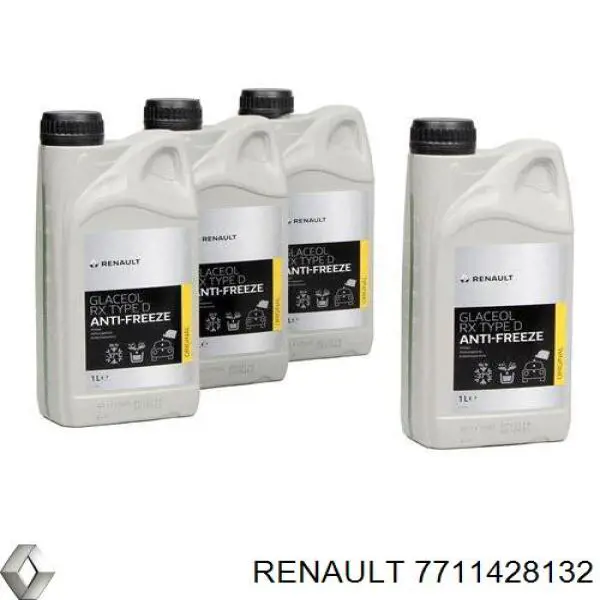 Охлаждающаяя рідина (ОЖ) 7711428132 Renault (RVI)