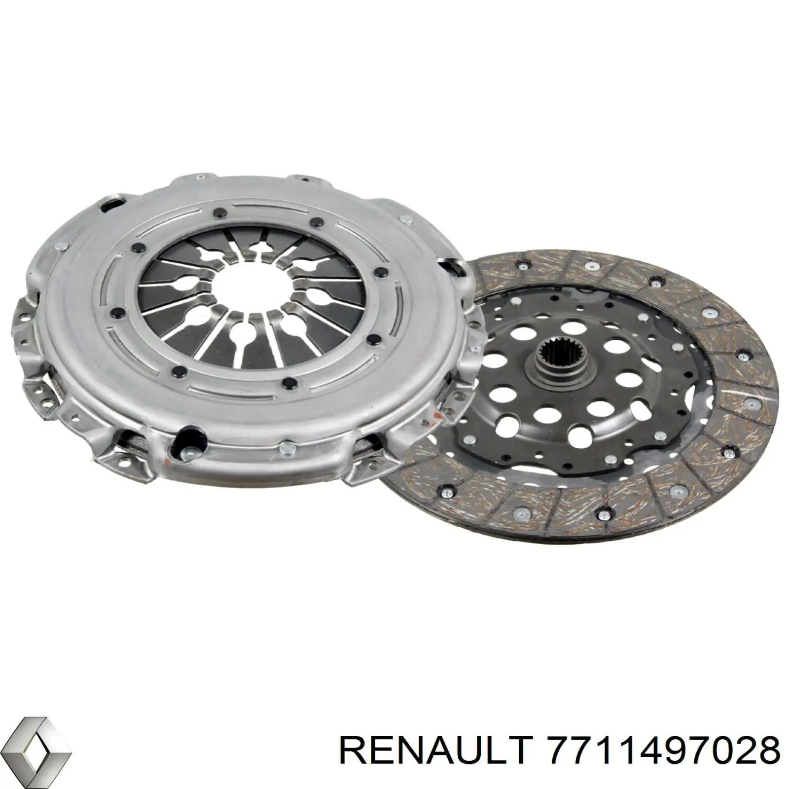 Комплект сцепления (3 части) Renault (RVI) 7711497028 цена, от 103.66 USD