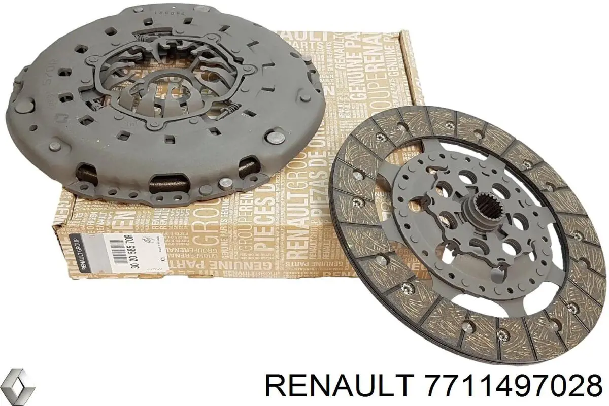 Сцепление 7711497028 Renault (RVI)