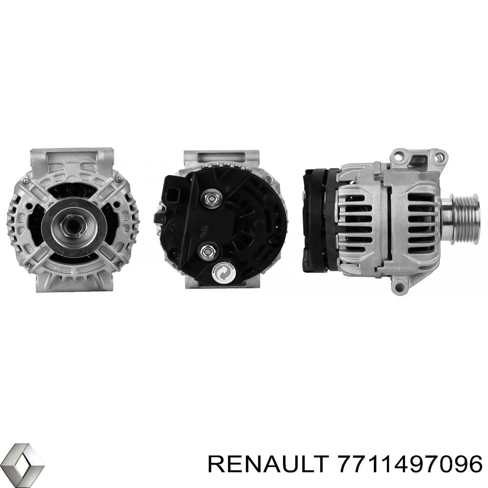 7711497096 Renault (RVI) генератор