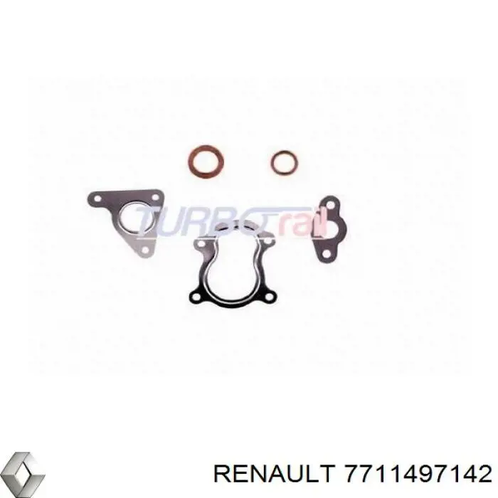 7711497142 Renault (RVI) турбина