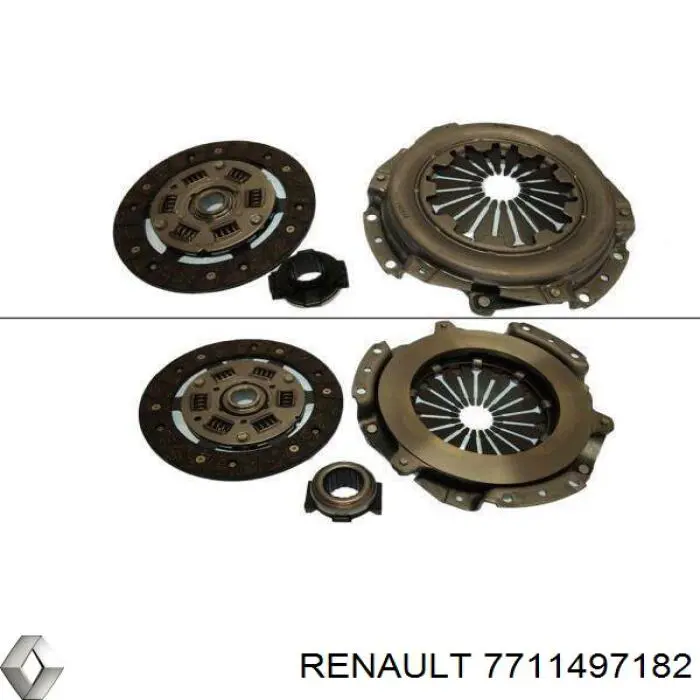 7711497182 Renault (RVI) сцепление