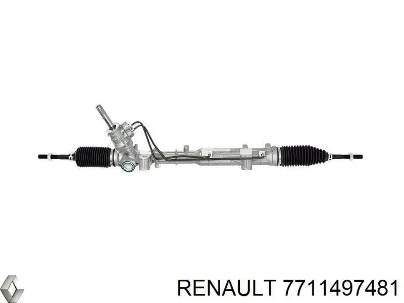 7711497481 Renault (RVI) cremalheira da direção