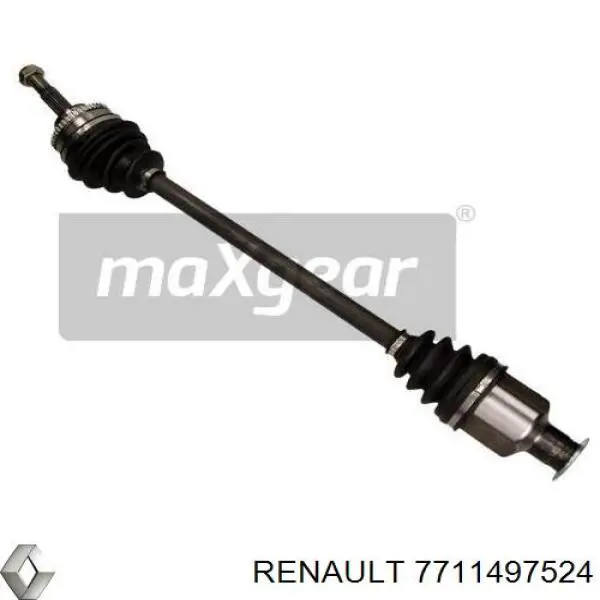 Правая полуось 7711497524 Renault (RVI)