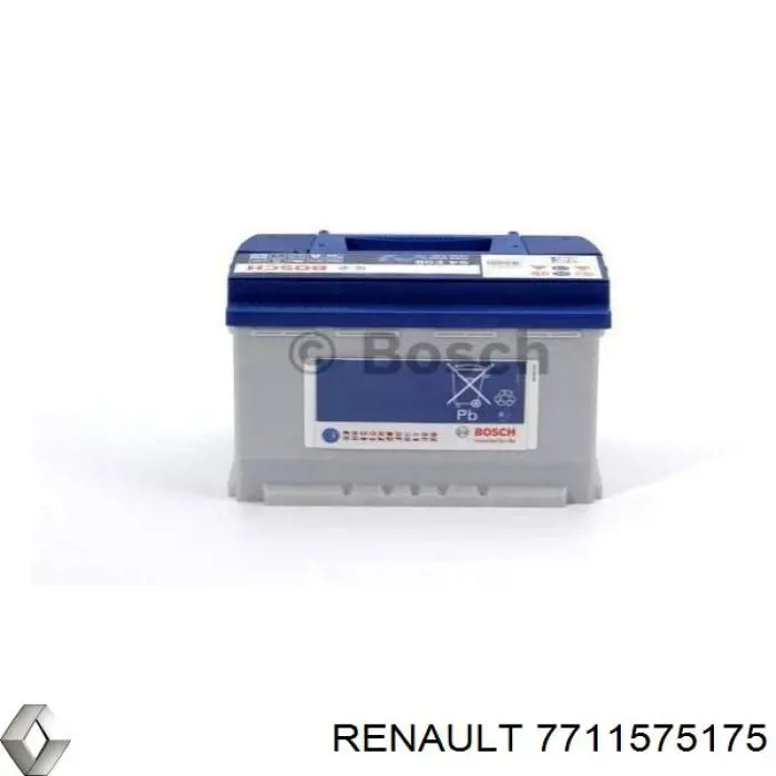 Купить 7711575175 Renault (RVI) Батарея аккумуляторная