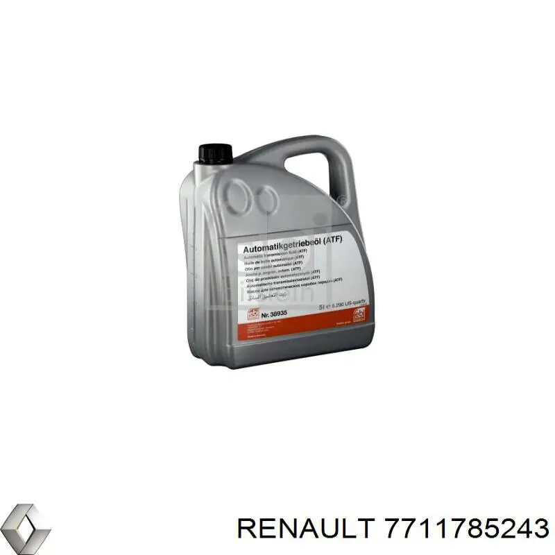 Трансмиссионное масло 7711785243 Renault (RVI)