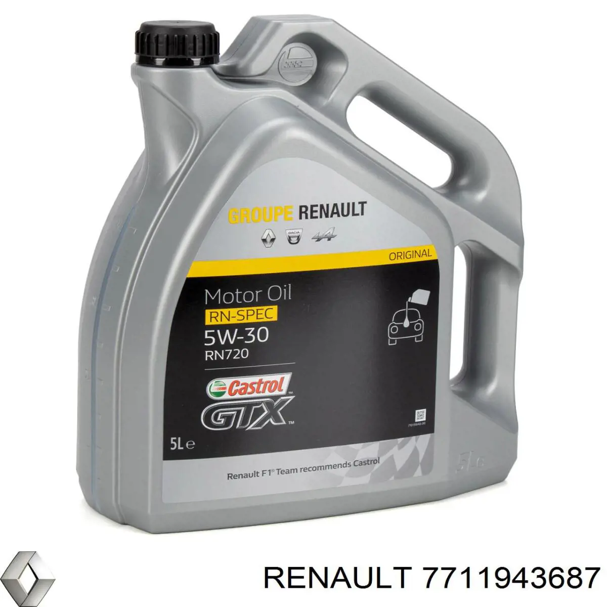 Моторное масло Renault (RVI) (7711943687)