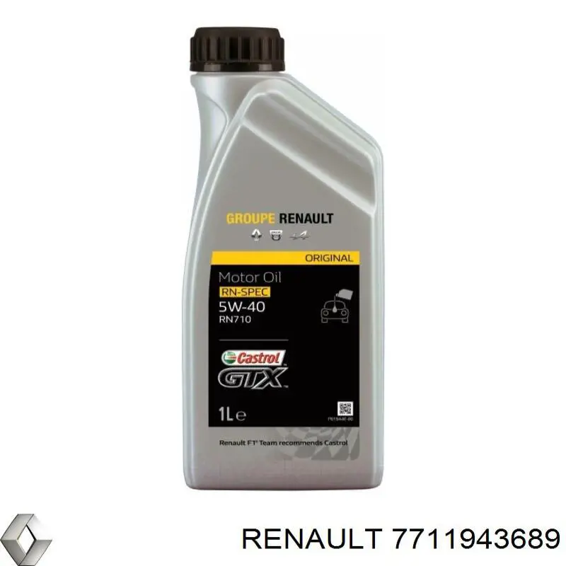 7711943689 Renault (RVI) óleo para motor