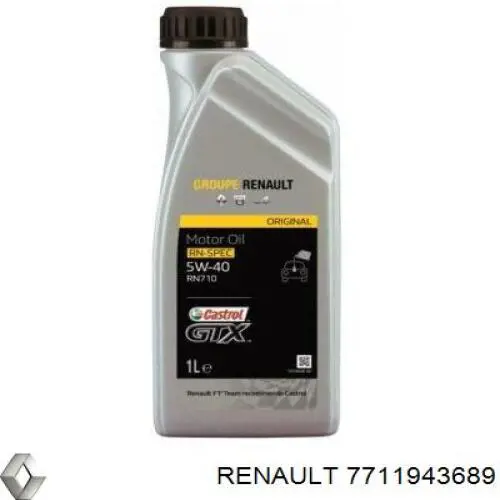 Масло автомобильное Renault (RVI) 7711943689 цена, от 10.16 USD