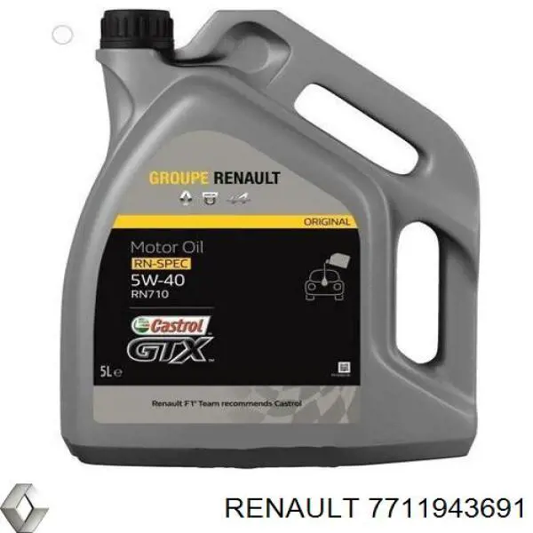 7711943691 Renault (RVI) Масло двигателя