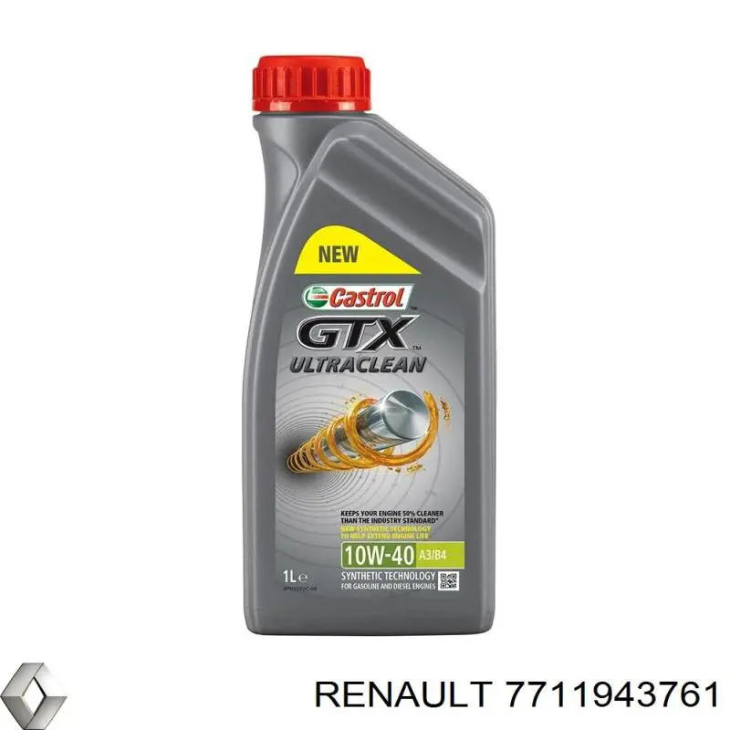 7711943761 Renault (RVI) Масло двигателя