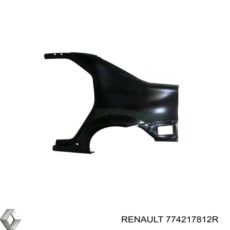 774217812R Renault (RVI) pára-lama traseiro esquerdo