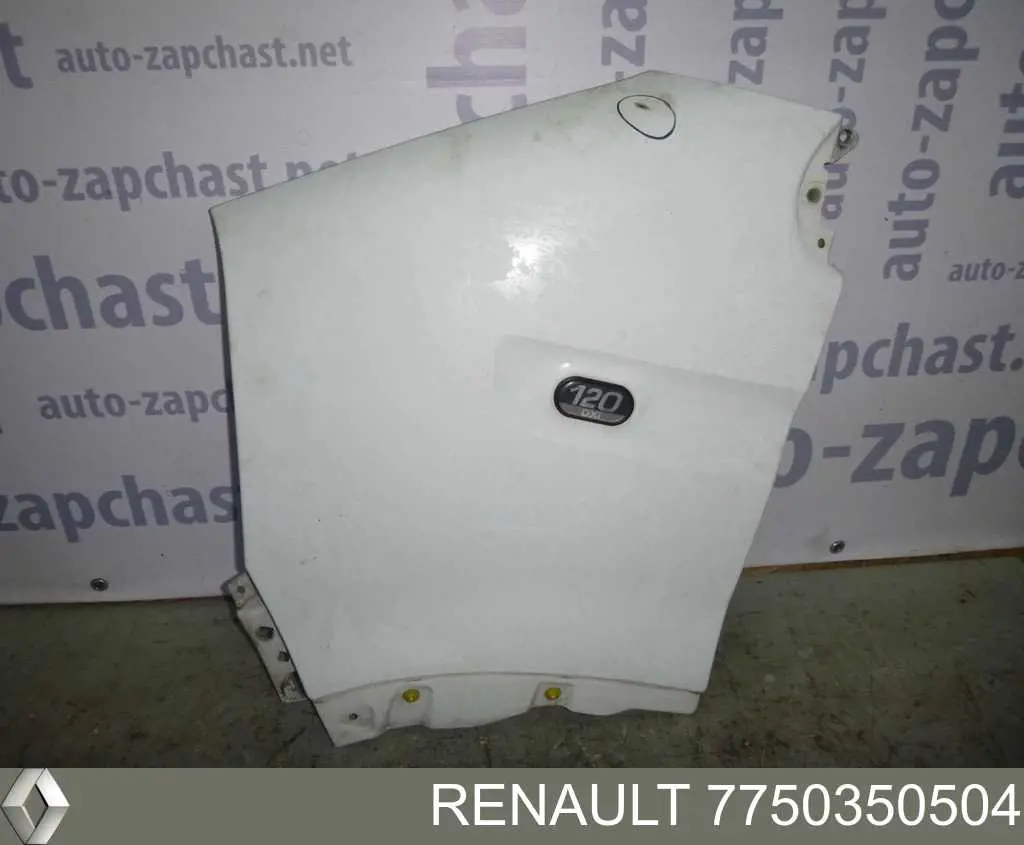 Крыло левое Renault (RVI) 7750350504